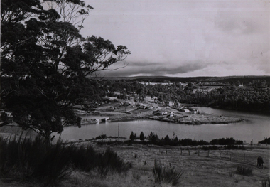 Photograph - Image - Black and White, Lake Daylesford, c1949, c1949