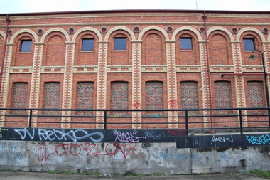 Photograph - Colour, L.J. Gervasoni, Former Sunnyside Woollen Mill, Mount Pleasant, 2011, 07/08/2011