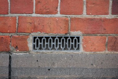 Photograph - Colour, L.J. Gervasoni, Metal Vent at the Former Sunnyside Woollen Mill, Mount Pleasant, 2011, 07/08/2011