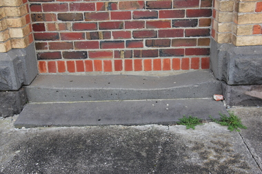 Photograph - Colour, L.J. Gervasoni, Worn Stairs at the Former Sunnyside Woollen Mill, Mount Pleasant, 2011, 07/08/2011