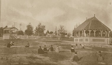 Image - Black and White, Eureka Stockade Reserve, 1915, 1904