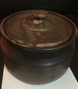 Lidded Wheel Thrown Bowl