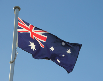 Photograph - Colour, Australian Flag, 12/03/2018