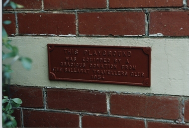 Photograph - Photograph - Colour, Dorothy Wickham, Sign at Alexandra Babies' Home, 2000
