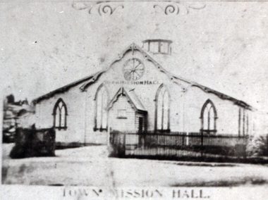 Photograph - Photograph - Black and White, Dorothy Wickham, Ballarat Town Mission Hall, 2000