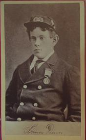 Photograph - Portrait, Thomas Pearce, survivor of the shipwreck Loch Ard, c1887, c1878