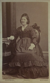 Photograph - Photograph - Black and White, William Bardwell, Portrait of a Woman