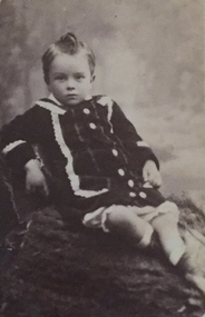 Photograph - Photograph - Black and White, Portrait of a Child