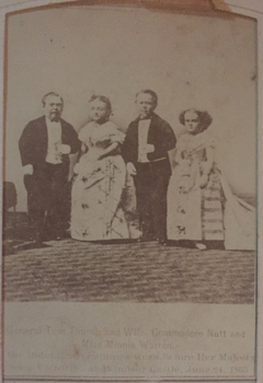 four members of a theatrical group