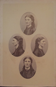 Photograph - Photograph - Black and White, J. Watson, Portrait of a Woman
