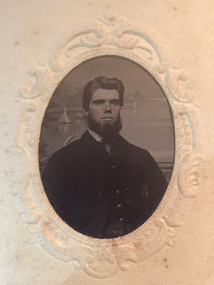 Photograph - Photograph - Black and White, Portrait of a Man