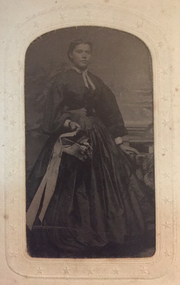 Photograph - Black and White, Portrait of a Woman