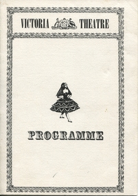 Programme - Program, Victoria Theatre Programme, 1980s