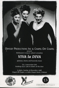 Programme - Program, Viva la Diva, 29/11/1998