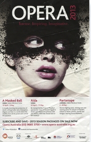 Program, Opera Australia Salome 2013, 2012