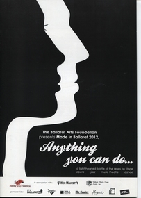 Program, Anything you can do, 2012