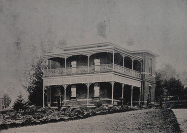 Photograph - Image, St Peter's Presbytery, Daylesford, c1897, c1897