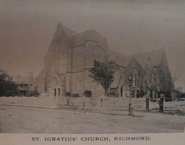 Image, St Ignatius', Richmond, c1897