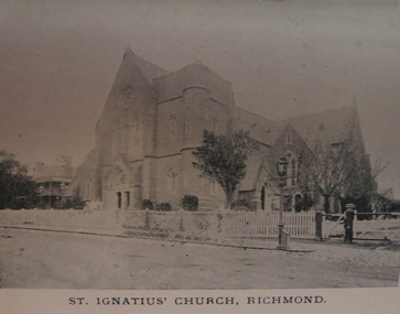 Photograph - Image, St Ignatius', Richmond, c1897, c1897