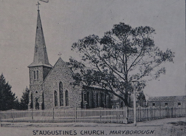 St Augustine's Catholic Church, Maryborough, c1897