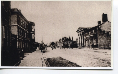Postcard, Devon, Northgate Street, Assizes