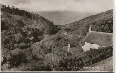 Postcard, Devon, The Coombes, Peppercombe