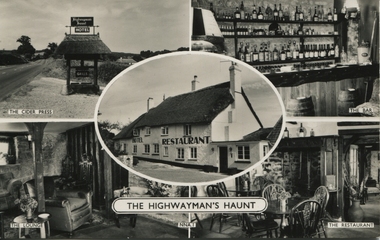 Postcard, Devon, The Highwayman's Haunt Hotel