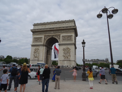 Arc D'Triomphe, Paris, France, 2014