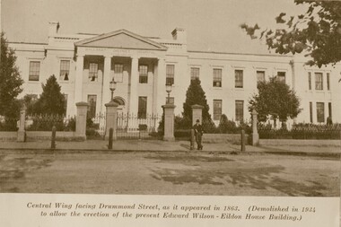 Photograph - Hospital, Ballarat Hospital, 1935, 1935
