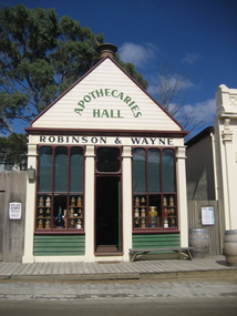 Sovereign Hill's Wayne and Robinson Apothecary, 2008