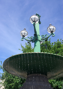 Photograph - Colour, Burke and Wills Fountain, Sturt Street Gardens, 2011, 29/12/2011