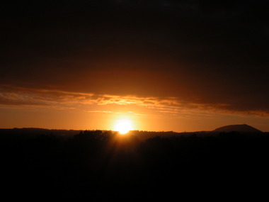 Photograph - Photograph - Colour, Clare Gervasoni, Sunset over Ballarat East (looking towards Mt Warrenheip), 2008, 01/04/2008