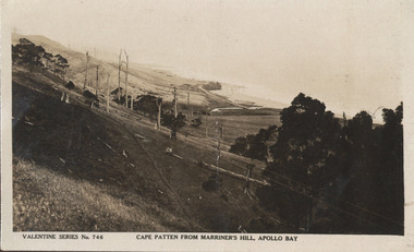 Photograph - Postcard, Cape Patten From Marriner's Hill, Apollo Bay