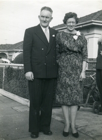 Photograph - Photograph - Black and White, Patrick Carroll and Mary (Fitzgerald) Carroll