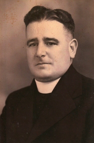 Photograph - black and white, Father Thomas Shanley
