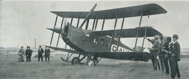Photograph - Image - Black and White, Avro Triplane