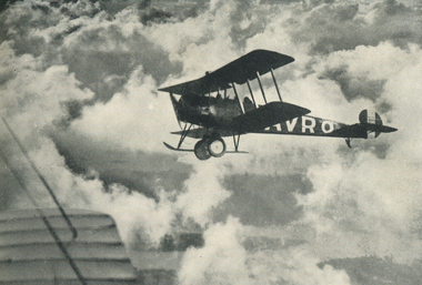 Image - Black and White, Avro 504K QANTAS Biplane