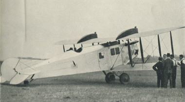 Image - Black and White, B-6  - The First Air-Liner Designed and Built in Australia
