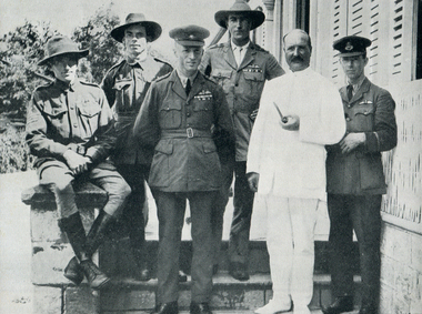 Image - Black and White, Vickers Vimy Crew who made the First England to Australia Flight
