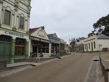 Photograph - Photograph - Colour, Sovereign Hill Main Street, 2015, 03/03/2015