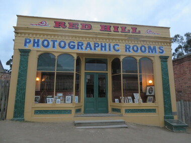 Photograph - Colour, Clare Gervasoni, Red Hill Photographic Rooms at Sovereign Hill, 2015, 03/03/2015