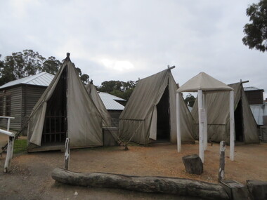 Photograph - Colour, Diggers Accomodation at Sovereign Hill, 2015, 03/03/2015