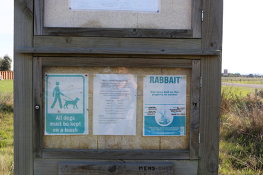 Digital photograph, Sign at Winter's Swamp