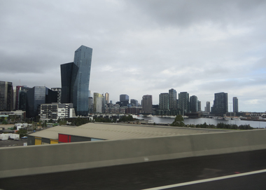 Photorgraphs - Colour, Clare Gervasoni, Melbourne From the Bolte Bridge, 2019, 31/03/2019