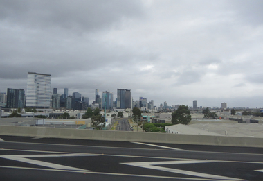 Photograph - Photographs - Colour, Clare Gervasoni, Melbourne From the Bolte Bridge, 2019, 31/03/2019