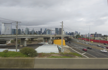 Photographs - Colour, Clare Gervasoni, Melbourne From the Bolte Bridge, 2019, 31/03/2019