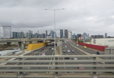 Photographs - Colour, Clare Gervasoni, Melbourne From the Bolte Bridge, 2019, 31/03/2019
