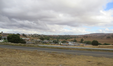 Photograph - Photographs - Colour, Clare Gervasoni, Bacchus Marsh from the Western Highway, 2019, 31/03/2019