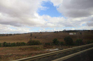 Photographs - Colour, Clare Gervasoni, Parkside Settlement near the Pentland Hills from the Western Highway, 2019, 31/03/2019