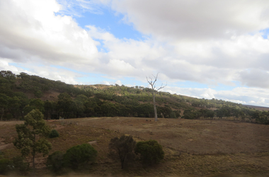 Photographs - Colour, Clare Gervasoni, Parkside Settlement near the Pentland Hills from the Western Highway, 2019, 31/03/2019